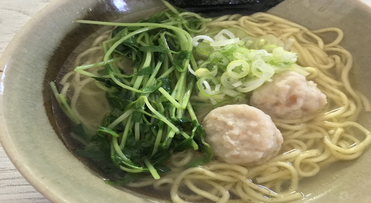 豆苗ラーメン